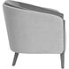 Sheva San Remo Winter Cloud / Antonio Charcoal Armchair